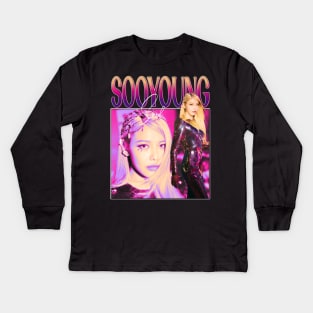 SNSD SOOYOUNG BOOTLEG Kids Long Sleeve T-Shirt